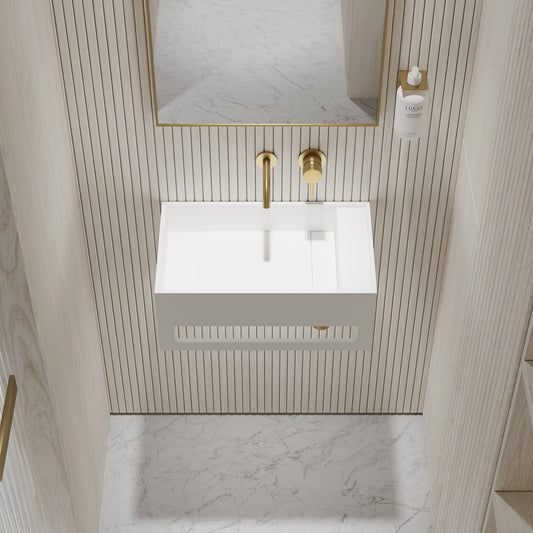 The Advantages of Wall-Mounted Basins for Small Bathrooms