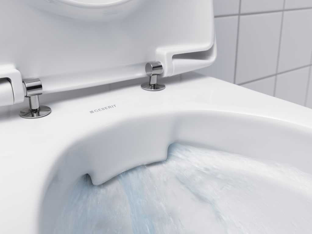 Geberit Smyle Square Wall Hung WC (RIM-FREE) Art. 500.683.01.1