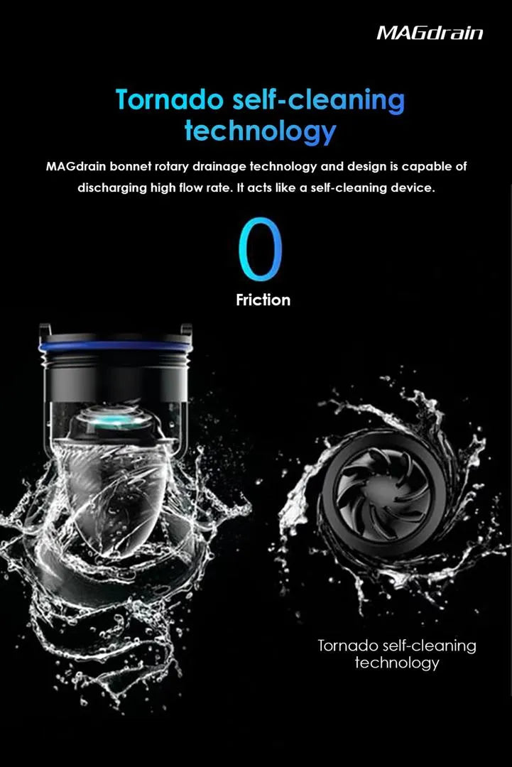 MAGdrain Eco Elite Floor Drain Art. MDECOP01Q50-B 100 x 100mm