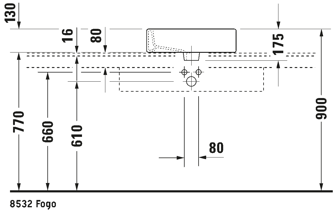 Duravit Vero Above Counter Basin Art. 045250