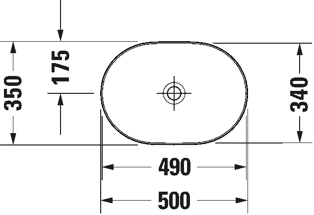Duravit LUV Above Counter Basin Art. 037950