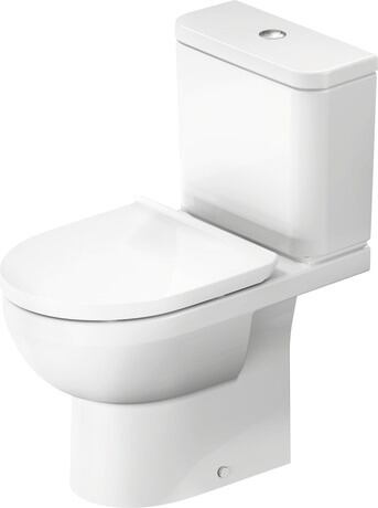 *HygieneGlaze* Duravit No. 1 "Rimless" Close Coupled WC Art. 218309 2000 + 0941100085 + 002079