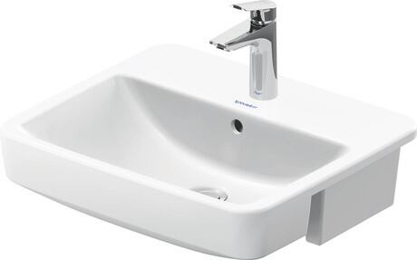 Duravit No. 1 Semi-Recessed Basin Art. 03765500002