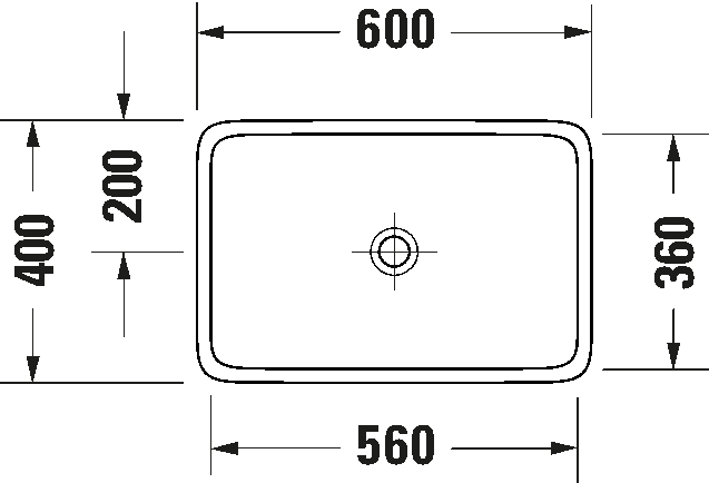 *DESIGNER OF PORSCHE DESIGN* Duravit Qatego Above Counter Basin Art. 2383602079