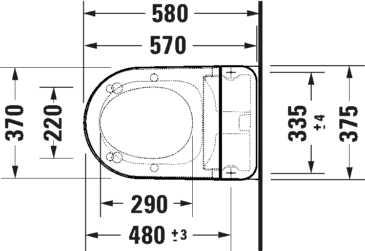 *HygieneGlaze* Duravit D-Neo SensoWash + Wall Hung WC Art. 250209 2000 + 614700012000300 + 0050720000 1007440000