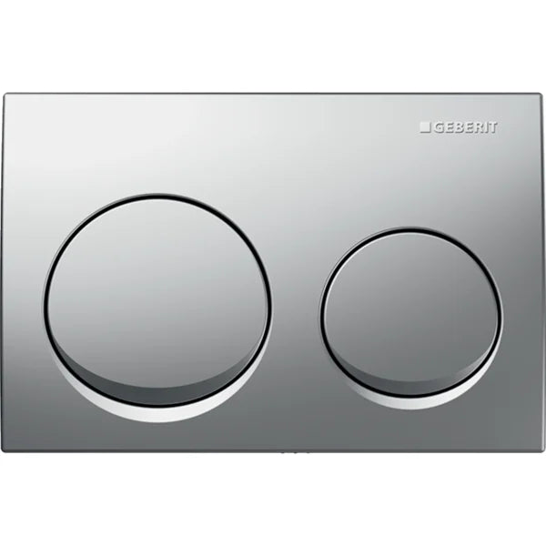 Geberit Alpha 25 Round Flush Actuator Plate Matte Chrome Art. 115.040.46.5