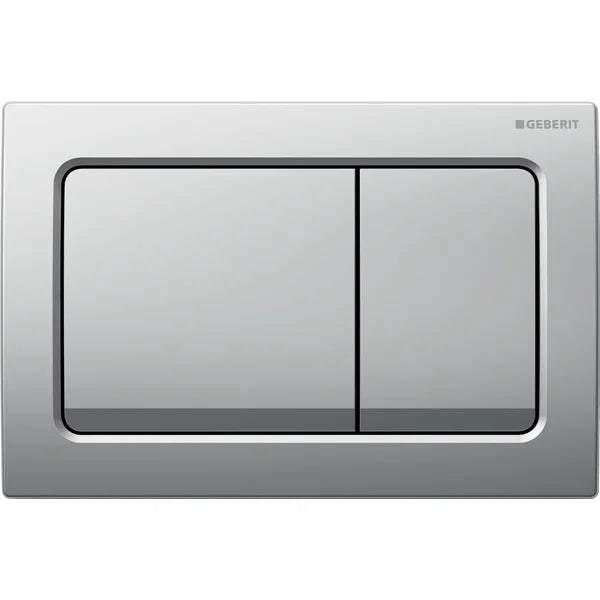 Geberit Alpha 30 Flush Actuator Plate Matte Chrome Art. 115.055.46.1