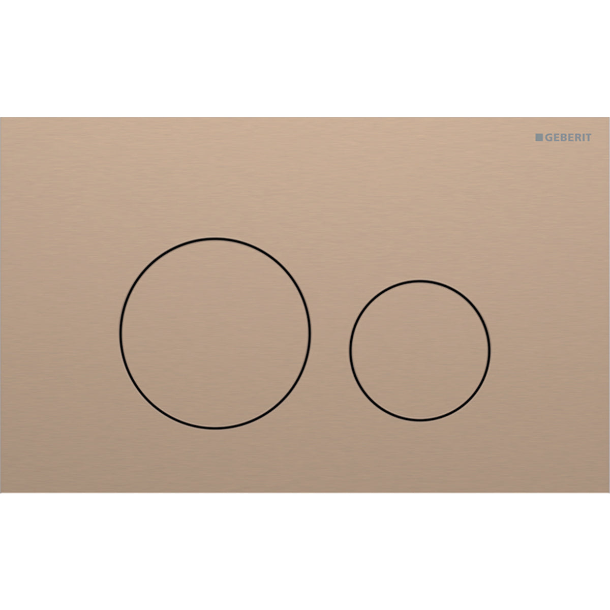 Geberit Sigma40 Flush Actuator Plate Art. 115.628.QB.1 (Brushed Red Gold Easy-to-Clean)