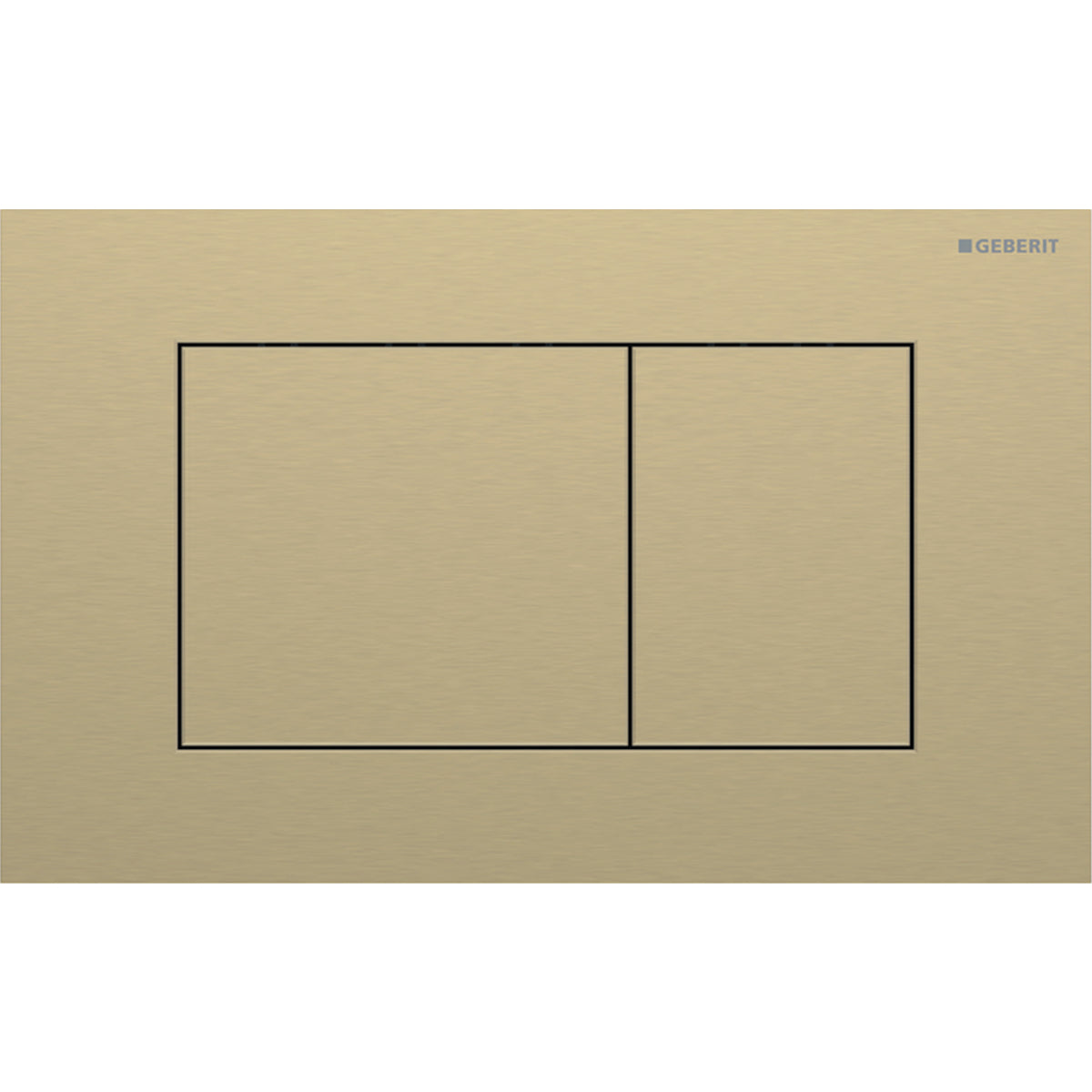 Geberit Sigma40 Flush Actuator Plate Art. 115.629.QF.1 (Brushed Brass- Easy-to-Clean)