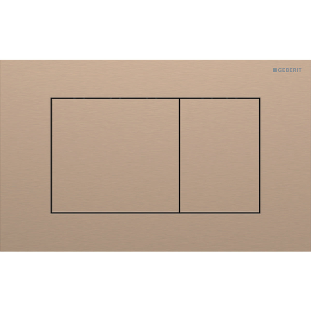 Geberit Sigma40 Flush Actuator Plate Art. 115.629.QB.1 (Brushed Red Gold- Easy-to-Clean)
