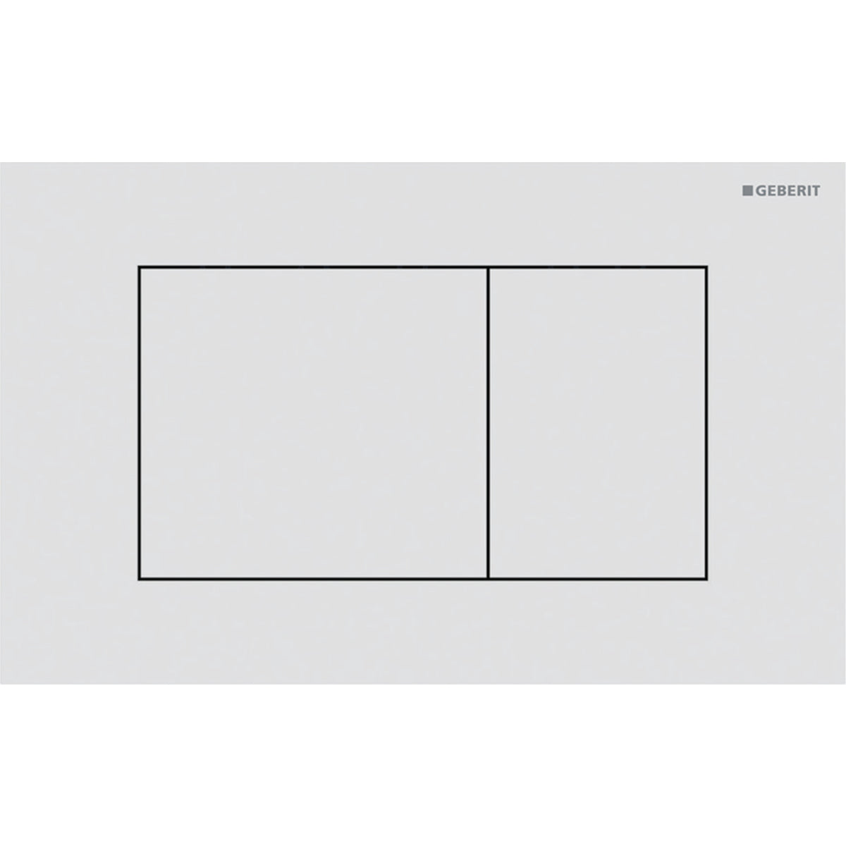 Geberit Sigma40 Flush Actuator Plate Art. 115.629.JT.1 (Matte White - Easy-to-Clean)