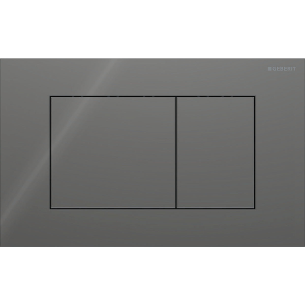 Geberit Sigma40 Flush Actuator Plate Art. 115.629.JK.1 (Lava - Shiny Glass)