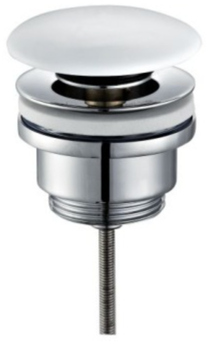 Ceramic Mushroom Pop Up Waste (With/without Overflow) ND517-CW