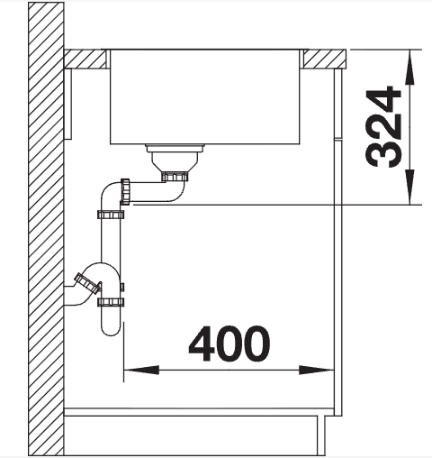 Blanco Quartrus R15 500-IU Kitchen Sink Art. 235642