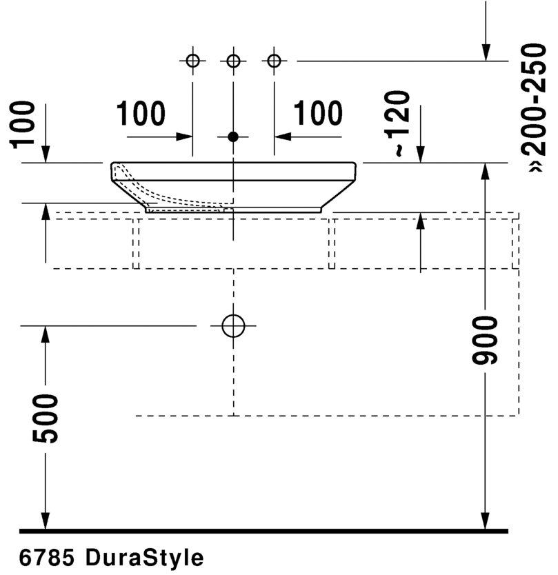 Duravit Durastyle Above Counter Basin Art. 034960
