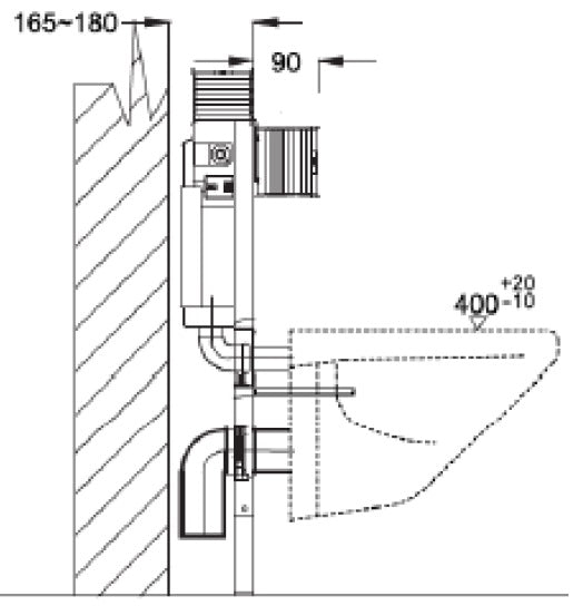 Geberit Kappa Full Frame Concealed Cistern Art. 224.178.00.1
