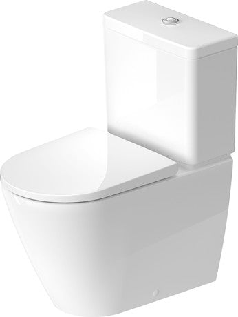*HygieneGlaze* Duravit D-Neo "Rimless" Close Coupled WC Art. 200209 2000 + 0944100085 + 002169