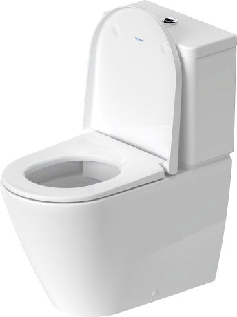 *HygieneGlaze* Duravit D-Neo "Rimless" Close Coupled WC Art. 200209 2000 + 0944100085 + 002169