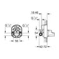 Grohe Lineare Single Lever Shower Mixer Trim Art. 19296001 + Art. 33966000