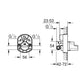 Grohe Cubeo Single Lever Bath Mixer Trim Art. 101830000 + 33964001