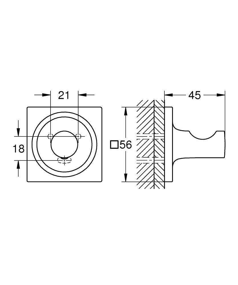 Grohe Allure Robe Hook Art. 40284DL1
