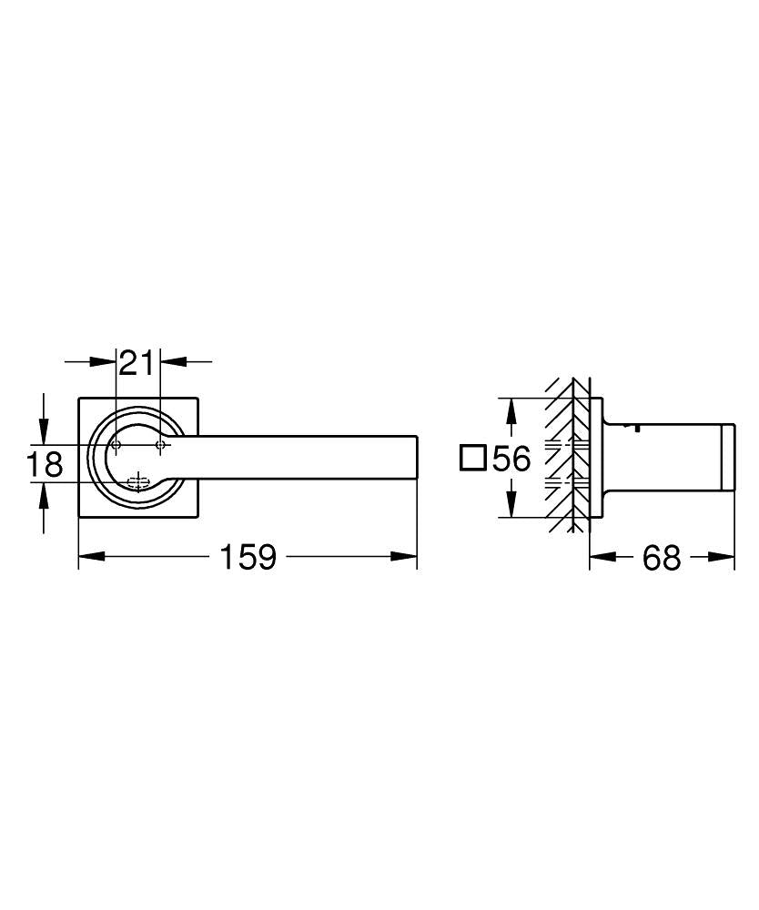 Grohe Allure Toilet Paper Holder Art. 40279DL1