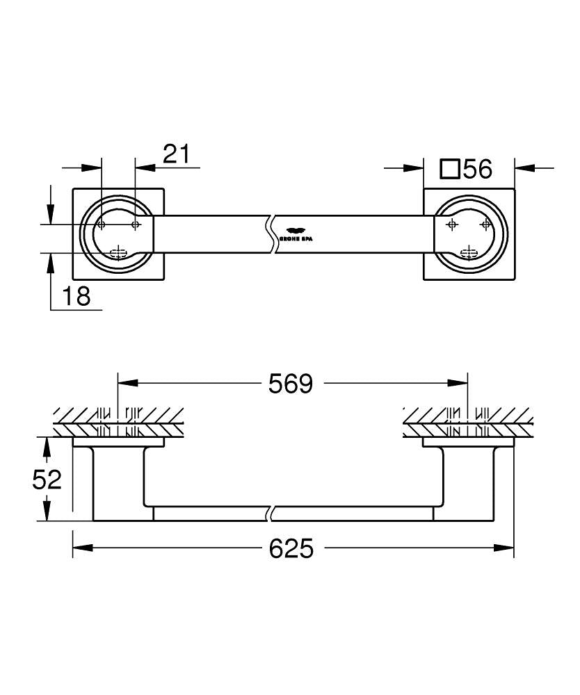 Grohe Allure Towel Holder Art. 40341DL1