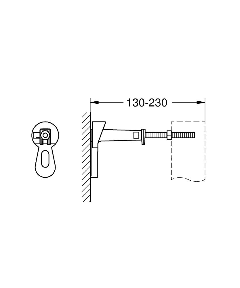 Grohe Rapid SL 0.82M Concealed Cistern Art. 38526000 + 3855800M