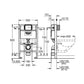 Grohe Rapid SL 0.82M Concealed Cistern Art. 38526000 + 3855800M