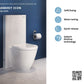 *BUNDLE SALE* Geberit Monolith Puro (White) Art. 131.172.SF.1+ Geberit iCon Floor Standing WC Art. 21402000