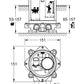 Grohe Lineare Freestanding Bath Mixer Art. 23792001 + 45984000