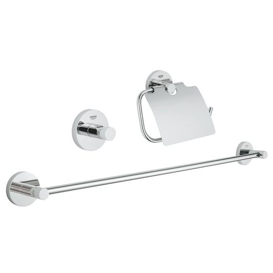 Grohe Essentials Guest Bathroom Accessories Set 3-In-1 Art. 40775001