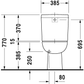 Duravit D-Code Close Coupled WC Art. 21110100002 + 0927100004 + 006739