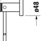 Duravit D-Code Towel Ring Art. 0099211000