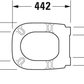 Duravit D-Code Soft Close Seat & Cover Art. 006739