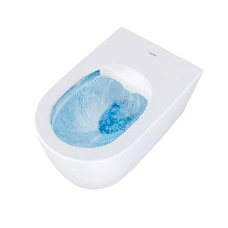 *Hygiene Glaze* *Hygiene Flush* Duravit ME by Starck Wall Hung WC Art. 257909 2000 + 0020090000