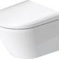 Duravit D-Neo Wall Hung WC *COMPACT* *RIMLESS* Art. 258809 + 002169