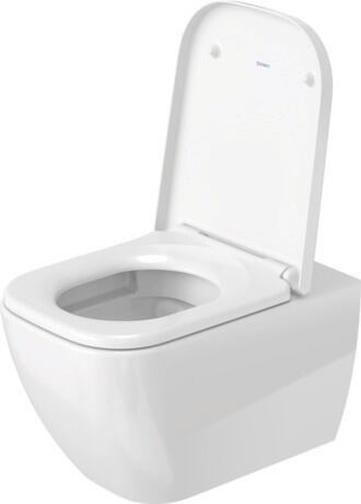 *HygieneGlaze* Duravit Happy D2 'RIMLESS' Wall Hung WC Art. 222209 2000 + 006459