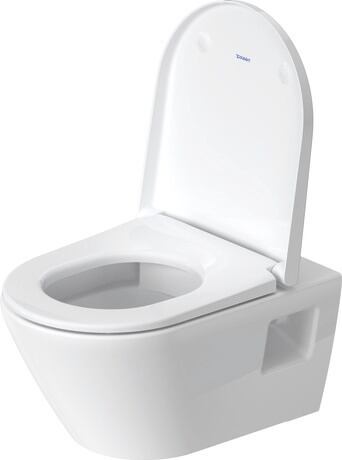 *HygieneGlaze* Duravit D-Neo 'RIMLESS' Wall Hung WC Art. 257809 2000 + 002169