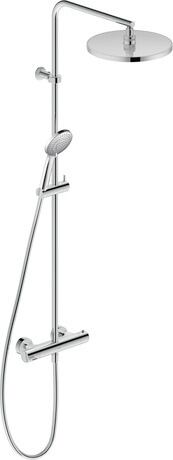 *B.2 BUNDLE* Duravit B2 Thermostatic Shower System 2 Way Art. B24280008010 + B2 M Basin Mixer Art. B21020001010