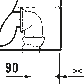 Duravit Qatego Back to Wall WC Art. 202009 0000 + 0026890000