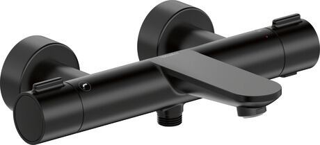 *Matte Black* Duravit WAVE Thermostatic Exposed Bath Mixer Art. WA5220000A46