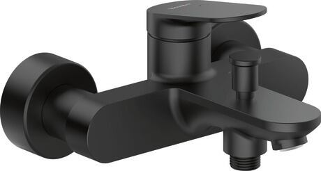 *Matte Black* Duravit WAVE Exposed Bath Mixer Art. WA5230000A46