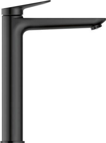 *Matte Black* Duravit WAVE XL Basin Mixer (Smooth Body) Art. WA1040002A46