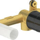 *Polished Gold* Duravit WAVE Wall Mounted Basin Mixer Art. WA1070004A34 + GK1900004A00