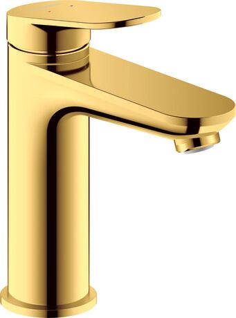 *Polished Gold* Duravit WAVE Basin Mixer (Smooth Body) Art. WA1020002A34