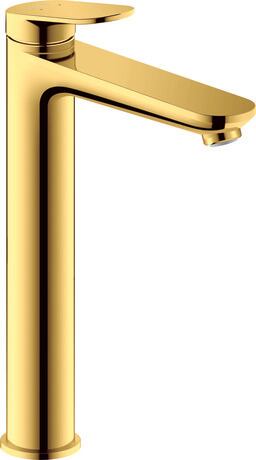 *Polished Gold* Duravit WAVE XL Basin Mixer (Smooth Body) Art. WA1040002A34