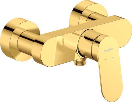 *Polished Gold* Duravit WAVE Exposed Shower Mixer Art. WA4230000A34