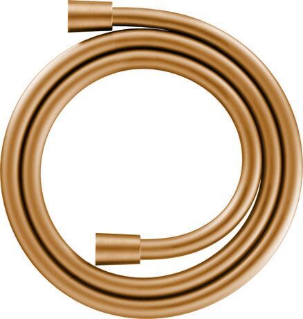 *Brushed Bronze* Duravit Shower Hose 1600mm 1/2" Art. UV0610007004