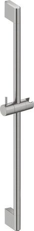 *Brushed Stainless Steel* Duravit Shower Rail 900mm Art. UV0600004070